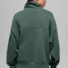 Hazy trui met staande kraag - Clover Green