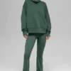 Hazy trui met staande kraag - Clover Green