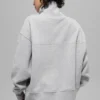 Hazy truie met staande kraag – Athletic Heather Grey