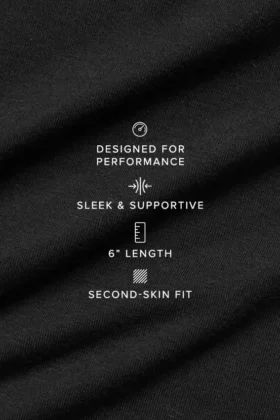 Hero Performance-boxershort – Zwart
