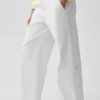High Road broek met rechte pijpen - Wit