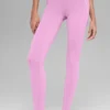 High-Waist 7/8 Heart Throb Legging – Candy Heart Pink/Wit