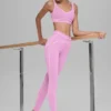 High-Waist 7/8 Heart Throb Legging – Candy Heart Pink/Wit