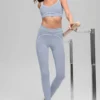 High-Waist 7/8 Heart Throb Legging – Winter Frost/Wit