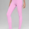 High-Waist 7/8-legging uit de Better Together-collectie – Candy Heart Pink/Whi