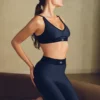 High-Waist 7/8-legging uit de Line-up-collectie - Navy