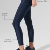 High-Waist 7/8-legging uit de Line-up-collectie - Navy