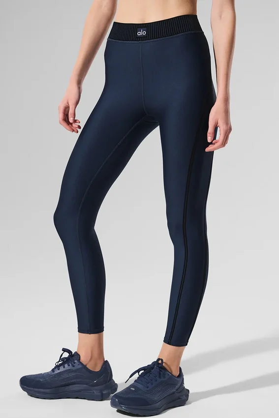 High-Waist 7/8-legging uit de Line-up-collectie - Navy
