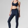 High-Waist 7/8-legging uit de Line-up-collectie - Navy
