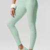 High-Waist Airbrush 7/8 Better Together Legging - Spearmint/Wit