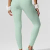 High-Waist Airbrush 7/8 Better Together Legging - Spearmint/Wit
