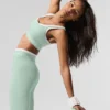 High-Waist Airbrush 7/8 Better Together Legging - Spearmint/Wit