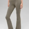 High-Waist Airbrush 7/8-bootcut-legging - Light Cocoa