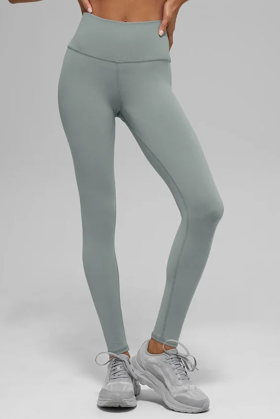 High-Waist Airbrush Airbrush Legging - Lunar Grey