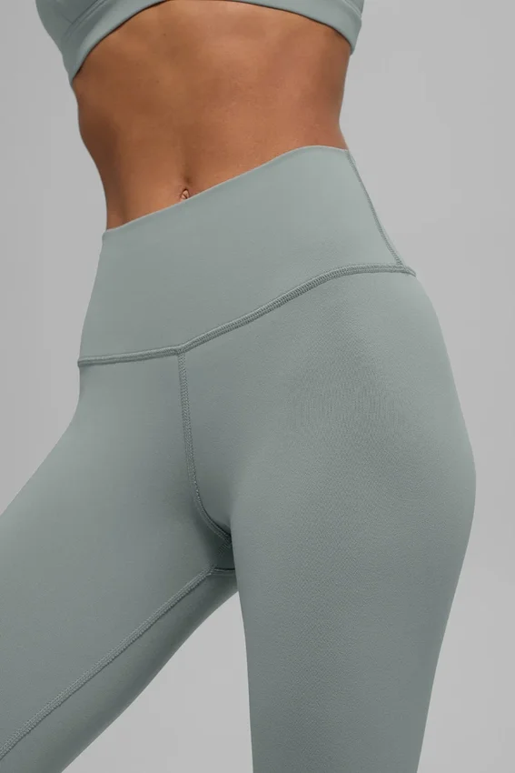 High-Waist Airbrush Airbrush Legging - Lunar Grey