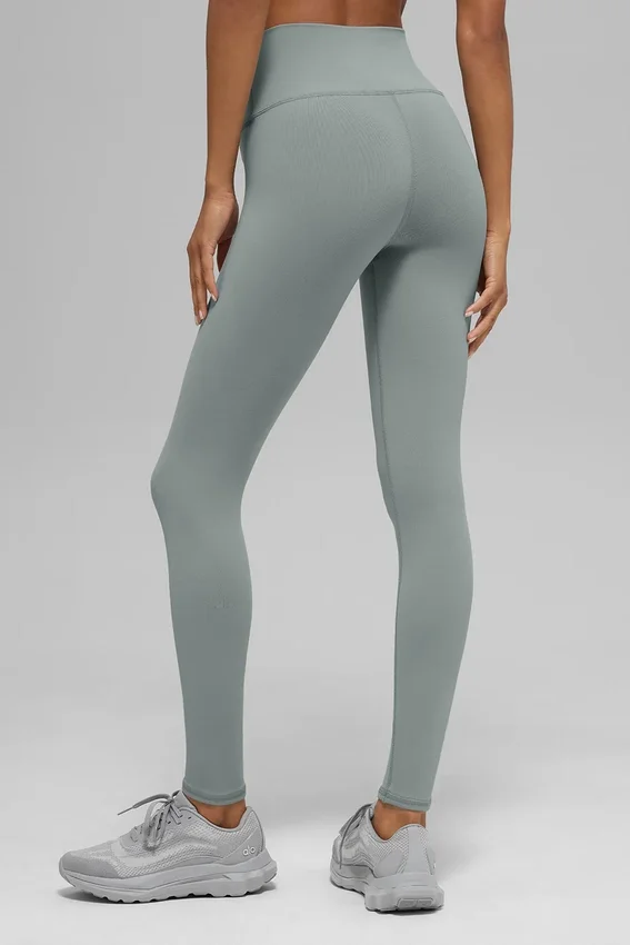 High-Waist Airbrush Airbrush Legging - Lunar Grey