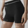 High-Waist Airbrush Better Together Korte broek - Zwart/Wit