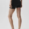 High-Waist Airbrush Better Together Korte broek - Zwart/Wit