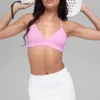 High-Waist Airbrush Good Form-tennisrok - Wit