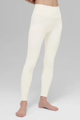 High-Waist Airbrush Legging – ivoor