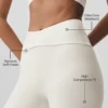 High-Waist Airlift 7/8 Horizon-legging – Ivory