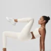 High-Waist Airlift 7/8 Horizon-legging – Ivory