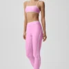 High-Waist Airlift 7/8-legging - Candy Heart-roze/wit
