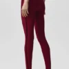 High-Waist Airlift 7/8-legging - Summer Romance Red