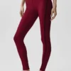 High-Waist Airlift 7/8-legging - Summer Romance Red