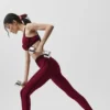 High-Waist Airlift 7/8-legging - Summer Romance Red