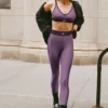 High-Waist Airlift 7/8-legging uit de Line-up-collectie - Plum Kiss