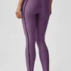 High-Waist Airlift 7/8-legging uit de Line-up-collectie - Plum Kiss