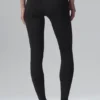 High-Waist Airlift 7/8-legging - Zwart