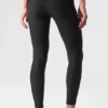 High-Waist Airlift 7/8-lengte Legging - Zwart