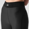 High-Waist Airlift 7/8-lengte Legging - Zwart