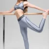 High-Waist Airlift 7/8 Line up Legging – Winter Frost