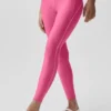 High-Waist Airlift 7/8 Speedwork Legging - Paradise Pink