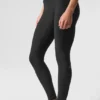 High-Waist Airlift Divine-legging - Zwart