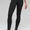 High-Waist Airlift Elongated Legging – Zwart