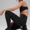 High-Waist Airlift Elongated Legging – Zwart