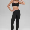 High-Waist Airlift Elongated Legging – Zwart
