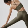 High-Waist Airlift Evolve Legging – Olive Tree