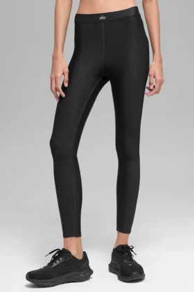 High-Waist Airlift Ignite 7/8-legging - Zwart