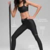 High-Waist Airlift Ignite 7/8-legging - Zwart