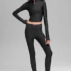 High-Waist Airlift Ignite 7/8-legging - Zwart