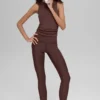 High-Waist Airlift Legging - Brownstone