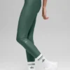 High-Waist Airlift Legging - Clover Green