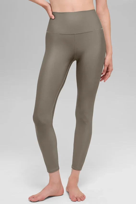 High-Waist Airlift Legging - Licht cacao