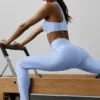High-Waist Airlift Legging - Licht Provence-blauw