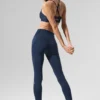 High-Waist Airlift Legging - Navy